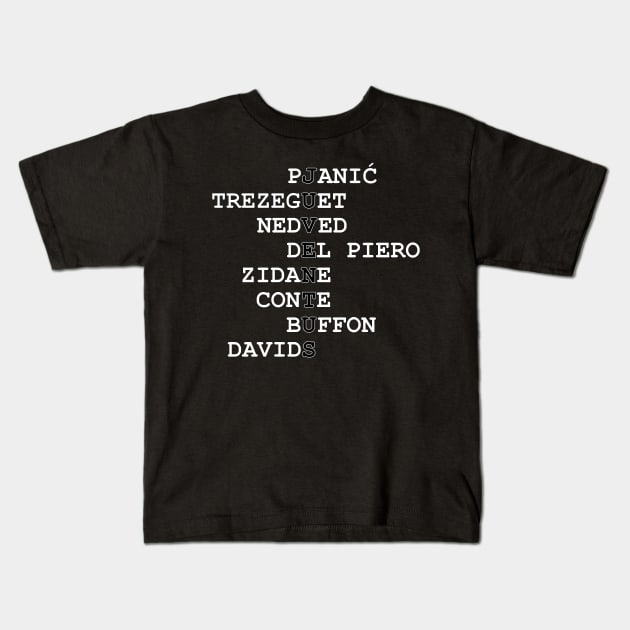 Juventus Kids T-Shirt by truba1950